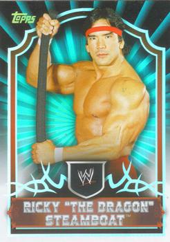 2011 Topps WWE Classic #86 Ricky The Dragon Steamboat Front