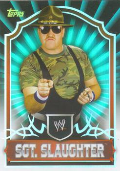 2011 Topps WWE Classic #89 Sgt. Slaughter Front