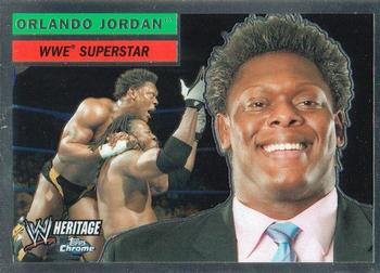 2006 Topps Heritage Chrome WWE #4 Orlando Jordan Front