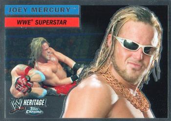 2006 Topps Heritage Chrome WWE #7 Joey Mercury Front