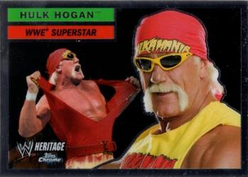 2006 Topps Heritage Chrome WWE #12 Hulk Hogan Front