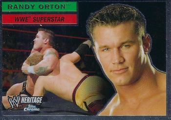 2006 Topps Heritage Chrome WWE #47 Randy Orton Front