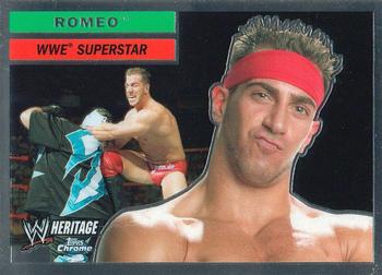2006 Topps Heritage Chrome WWE #55 Romeo Front