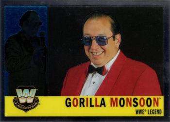 2006 Topps Heritage Chrome WWE #76 Gorilla Monsoon Front