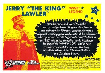 2006 Topps Heritage Chrome WWE #80 Jerry 
