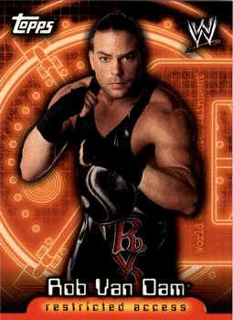 2006 Topps WWE Insider #22 Rob Van Dam  Front