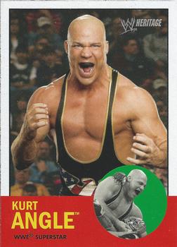 2006 Topps Heritage II WWE #23 Kurt Angle  Front