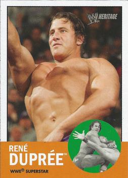 2006 Topps Heritage II WWE #24 Rene Dupree Front