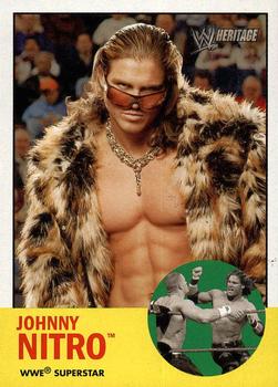 2006 Topps Heritage II WWE #6 Johnny Nitro  Front