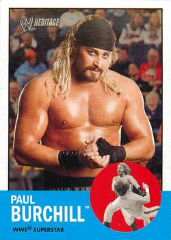 2006 Topps Heritage II WWE #41 Paul Burchill  Front