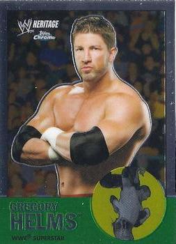 2007 Topps Chrome Heritage II WWE #8 Gregory Helms Front