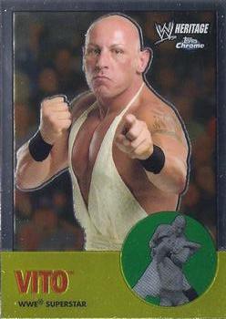 2007 Topps Chrome Heritage II WWE #29 Vito Front