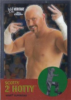2007 Topps Chrome Heritage II WWE #46 Scotty 2 Hotty Front