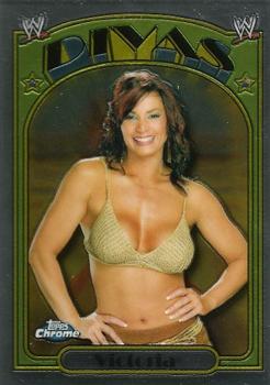 2007 Topps Chrome Heritage II WWE #66 Victoria Front