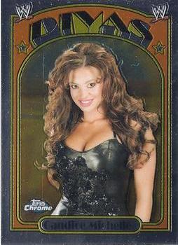2007 Topps Chrome Heritage II WWE #67 Candice Michelle Front