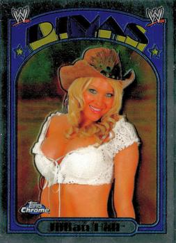 2007 Topps Chrome Heritage II WWE #68 Jillian Hall Front