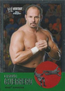 2007 Topps Chrome Heritage II WWE #28 Chavo Guerrero Front
