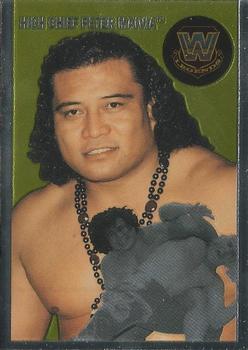 2007 Topps Chrome Heritage II WWE #84 High Chief Peter Maivia Front