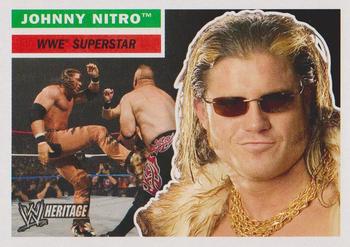 2005 Topps Heritage WWE #6 Johnny Nitro Front