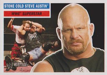 2005 Topps Heritage WWE #11 Stone Cold Steve Austin Front
