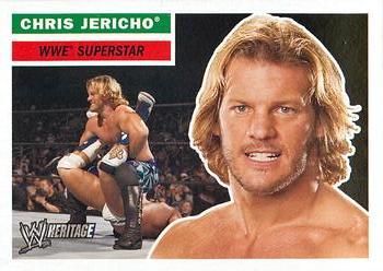 2005 Topps Heritage WWE #14 Chris Jericho Front