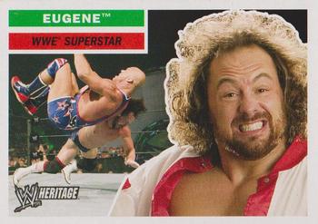 2005 Topps Heritage WWE #18 Eugene Front