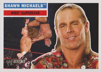 2005 Topps Heritage WWE #27 Shawn Michaels Front
