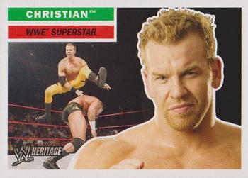 2005 Topps Heritage WWE #36 Christian Front