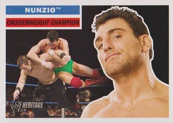 2005 Topps Heritage WWE #47 Nunzio Front
