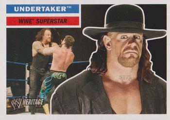 2005 Topps Heritage WWE #53 Undertaker Front