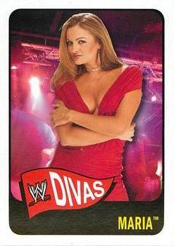 2005 Topps Heritage WWE #65 Maria Front