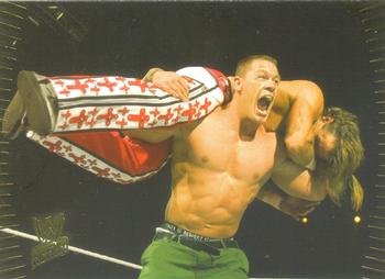 2007 Topps Action WWE #71 John Cena Vs Shawn Michaels Front