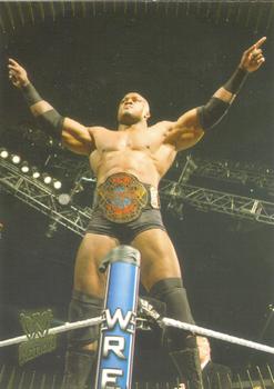 2007 Topps Action WWE #75 Bobby Lashley Vs Umaga Front