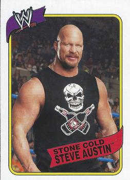 2007 Topps Heritage III WWE #4 Stone Cold Steve Austin Front