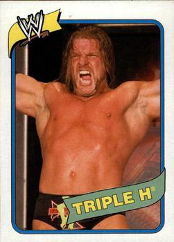 2007 Topps Heritage III WWE #28 Triple H  Front
