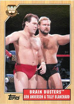 2007 Topps Heritage III WWE #70 Arn Anderson / Tully Blanchard  Front