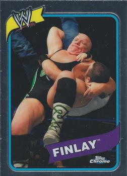 2008 Topps Chrome Heritage III WWE #34 Finlay  Front