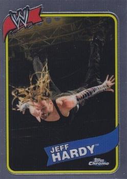 2008 Topps Chrome Heritage III WWE #31 Jeff Hardy  Front