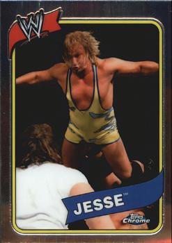 2008 Topps Chrome Heritage III WWE #38 Jesse  Front