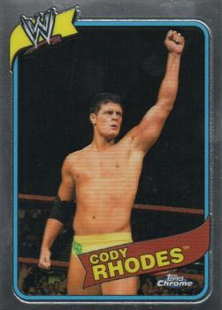 2008 Topps Chrome Heritage III WWE #40 Cody Rhodes  Front