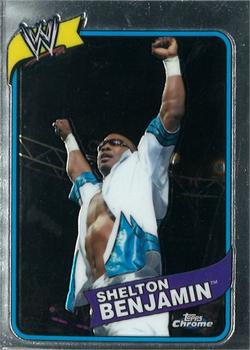 2008 Topps Chrome Heritage III WWE #41 Shelton Benjamin  Front