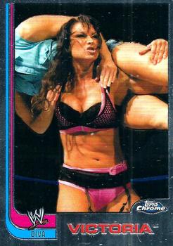 2008 Topps Chrome Heritage III WWE #69 Victoria  Front