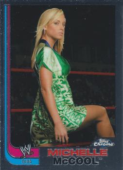 2008 Topps Chrome Heritage III WWE #60 Michelle McCool  Front