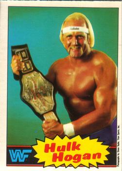 1985 O-Pee-Chee WWF Pro Wrestling Stars #16 Hulk Hogan Front