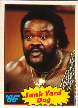 1985 O-Pee-Chee WWF Pro Wrestling Stars #4 Junkyard Dog Front