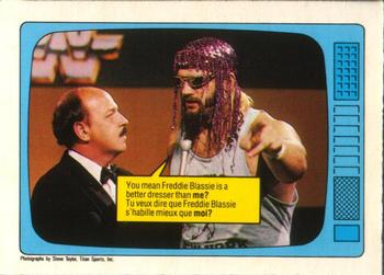 1985 O-Pee-Chee WWF Pro Wrestling Stars #62 Jesse The Body Ventura Front