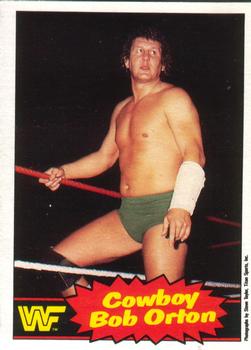 1985 O-Pee-Chee WWF Pro Wrestling Stars Series 2 #12 Cowboy Bob Orton Front
