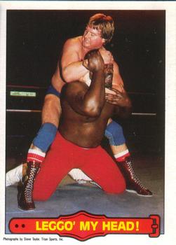 1985 O-Pee-Chee WWF Pro Wrestling Stars Series 2 #25 Leggo' My Head! Front