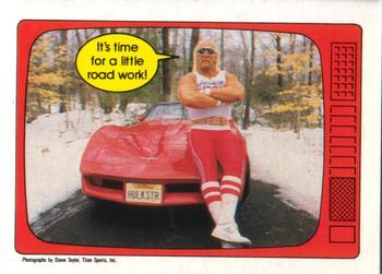 1985 O-Pee-Chee WWF Pro Wrestling Stars Series 2 #29 It's Time For A Little Road Work Front