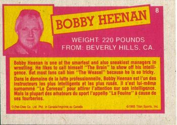 1985 O-Pee-Chee WWF Pro Wrestling Stars Series 2 #8 Bobby 